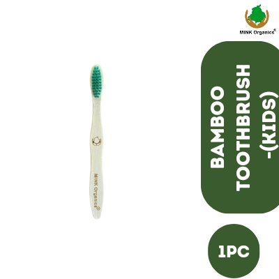 Organic Bamboo Tooth Brush - Kids